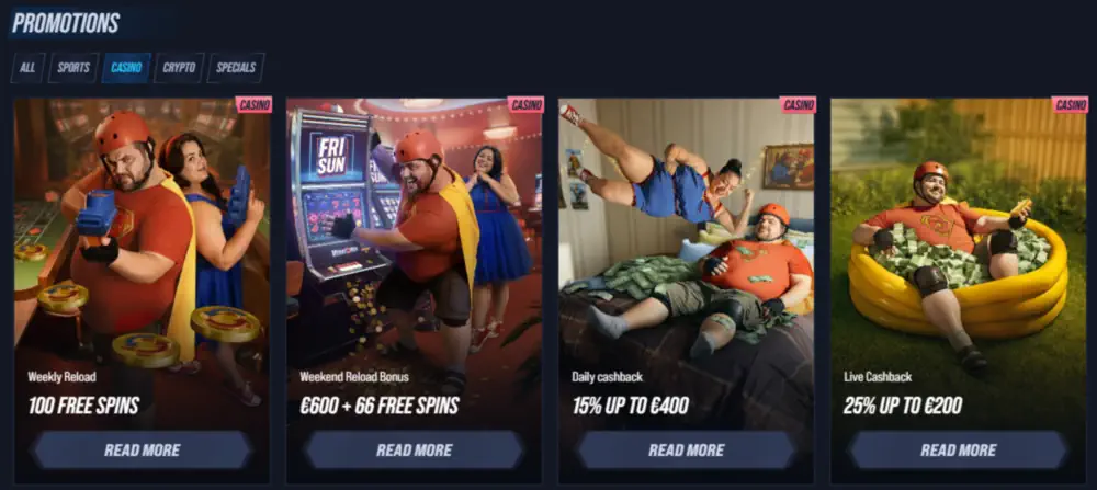 Vegas Hero Bonus